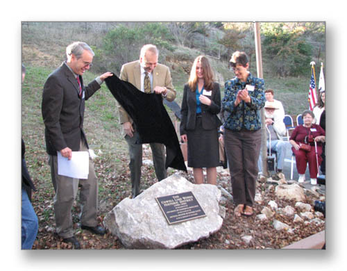 Plaque Unveiling, UCSC